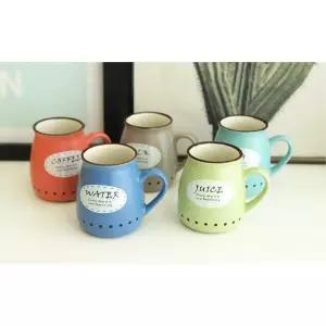 카페 밀크티 항아리 우유 머그컵 빈티지 이사선물 직장인 예쁜커피잔 감성