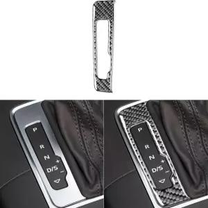 아우디 A3 S3 RS3 8V 2013-2019 자동차 자동 기어 변속 패널 데칼 인테리어 액세서리 스티커 블랙