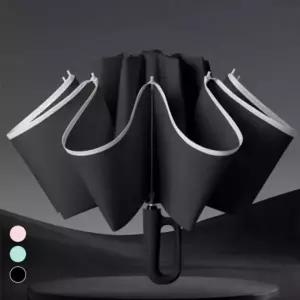 원터치 거꾸로 우산 튼튼한 3단 자동우산 걸이형