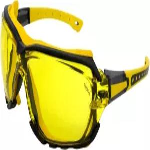 글로벌 비전 옥탄 스포츠 오토바이 라이딩 안전 안경 옐로우 개스킷 및 렌즈 포함