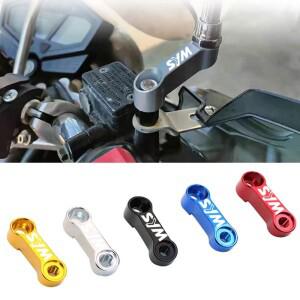 산양 SYM 바이크 오토바이용 후방 거울 확장 라이저 미러 익스텐더 어댑터 용품 베이스 2개