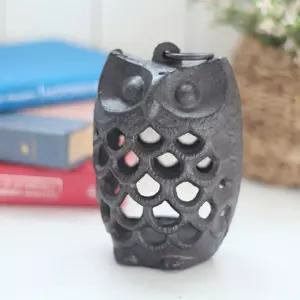 주물 부엉이 촛대 장식 소품카페 인테리어 장식품 캔들홀더 앤틱 인품 오브제품 들홀더 촬영