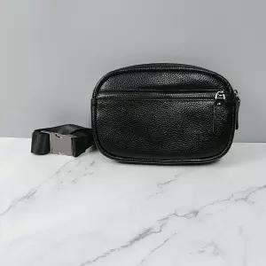 외출용 가죽 스트랩 남자 미니백 여름 휴대폰 여행 조깅 아웃도어 남녀공용 다용도