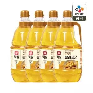 [CJ제일제당]백설 요리 올리고당 2.45kg x4개