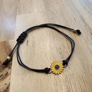 [셀러에이드]재물복 해바라기 디자인 소원 커플 팔찌 우정 발찌