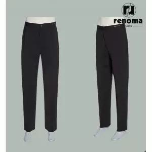 [롯데백화점]레노마 SS 봄여름 블랙 스트레치 프리미엄 슬랙스바지 RQFMCP640A