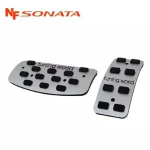 디퓨젼 튜닝페달 NF소나타 2P 엑셀 브레이크 커버순정형자인 패드 패달 논슬립 용품 자동차 차량