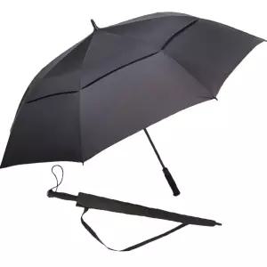 양우산 방풍 130cm 블랙 골프 2층고급 장우산 자동 암막양산 자외선차단 남성 자동장 큰우산