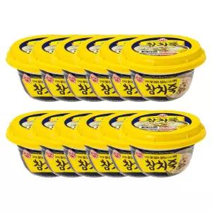 참치죽 285g 12개즉석죽 즉석조리식품 자취요리 간단죽 아침식사 간편죽 죽 간편 즉석