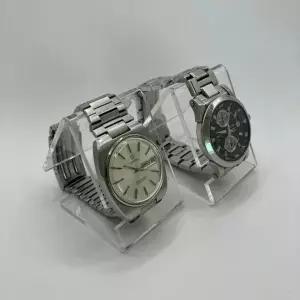 [셀러에이드]투명 아크릴 손목시계 보관함 워치 디스플레이 거치대