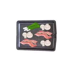 고기맛이 산다 살아 3-4인용 사각 고기 불판