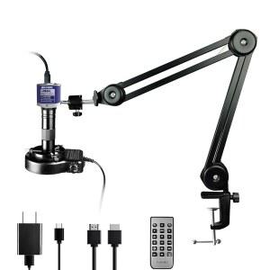 POWER 전자 납땜 비디오 산업용 LED NICE 타입 4K 카메라 HD 150배 스탠드 라이트 접이식 1080P 수리용 C 마운트 디지털 /USB 링 경 48MP