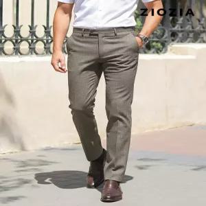 [지오지아]미라클 잔체크 다크베이지 정장팬츠 (ABE2SP1206_DBE)