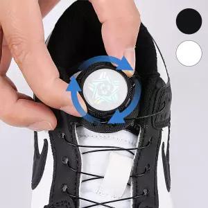 매듭없는 회전 버클 와이어 다이얼 신발끈 운동화끈2P JGV8+8JeG