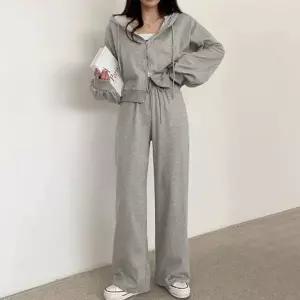 [골드스마일]여성 크롭 후드집업 셋업 DS-DD543