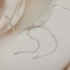 [셀러에이드]뱀줄 체인 조절 가능한 스네이크 스타일 초커 목걸이