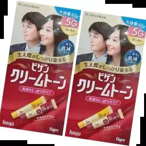 천연색소 SP_co 비겐 크림톤 염모제 염색약 헤어케어 60g s2팩