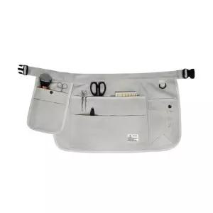 미용사 검정 바리스타 블랙 공구 목공 미용 앞치마 짧은 허리 쉐프 미니