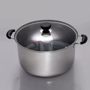 키친아트 스팀 빨래솥 열탕 소독 삶통 행주 냄비 30CM스텐 가정용 옷통 수건 세탁 빨래