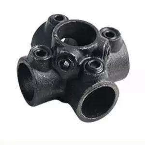 다용도 파이프클램프 블랙 조인트 아시바클립각 아시바 각관 연결 아클립 브라켓 배관 크램프 원형 고정