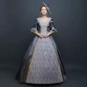 북유렵 드레스 중세시대 의상 연극 복고풍