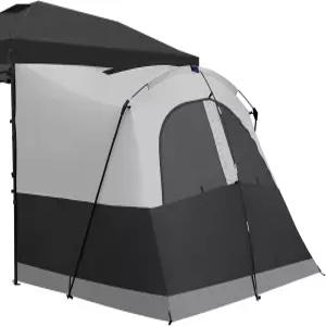 캠키퍼 캐노피 사이드 텐트 4-6인용 캠핑 큐브 10x10 팝업 창문이 있는 이지 업 가제보 10 와이드