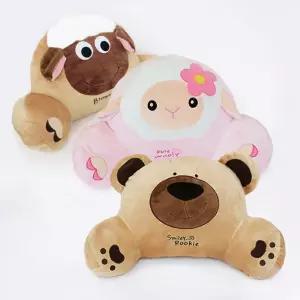 1+1 캐릭터 허리쿠션(BIG) 소파 가정용 방석 동물 모양