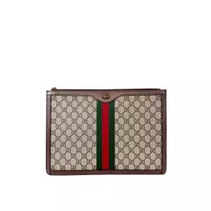 [OS] 구찌 남성 GG 수프림 포트폴리오 오피디아 클러치백 523359