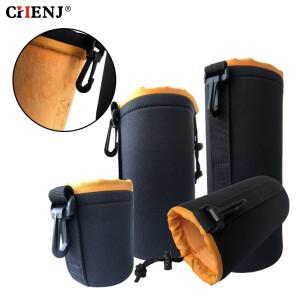 카메라 렌즈 파우치 가방 네오프렌 방수 소프트 비디오 케이스 캐논 소니 호환  대부분의 디지털 SLR