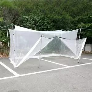 ( )제작 차량용 국방색 사각모기장 야외 캠핑 모기장 차량용모기장 방충망모기장