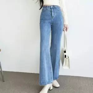 데일리 청바지 느낌 부츠컷 데님 슬림청바지 하이웨스 iPl9+1zjc