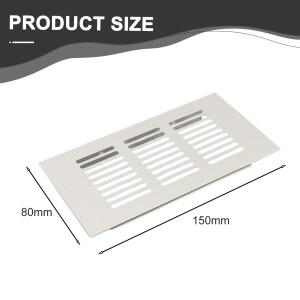 80mm 환기 그릴 알루미늄 합금 공기 캐비닛 옷장 커버 가구  메쉬