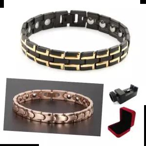 쥬얼리 Woori 99.999% 게르마늄 티타늄 건강 팔찌 2종