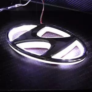 LED엠블럼 현대 LED엠블렘차량용 용본넷 용트렁크 본넷 자동차