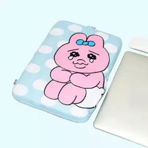 우는 빤쮸토끼 13인치 노트북 파치보관파우치 가방 포켓 케이스 보관함 파치