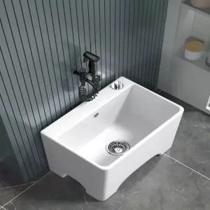 세라믹 대걸레 개수대 화장실 마대 세면대 물받이통 걸레빨기 업소용