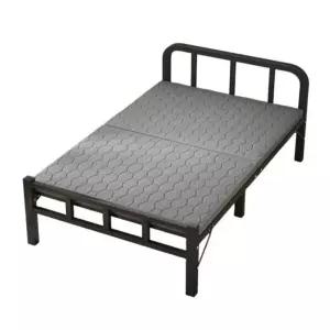접이식 간이침대 철제 프레임 간이 평상 침대 대나무침대