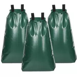 3팩 나무 물주머니 천천히 20갤런 재사용 가능한 나무용 출시 더운 날씨에 새로 심거나 자리 잡은 나무에