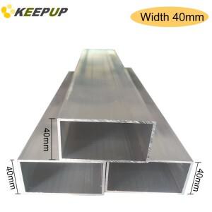직사각 알루미늄 튜브 파이프 40x50x60x70x80x90x100x120x140x150x200mm 벽 두께 1mm 3mm 테이블 의자용