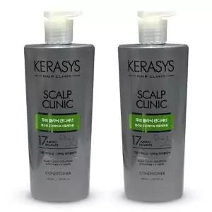 애경 케라시스 두피 클리닉 단백질 비듬 케어 컨디셔너 600ml 2개