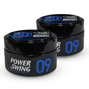 미쟝센 파워스윙 헤어 슈퍼 하드 무광 크림 왁스 9 80g 2개