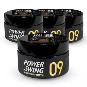 미쟝센 파워스윙 헤어 슈퍼 하드 무광 매트 왁스 9 80g 4개