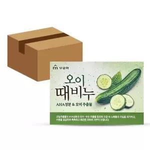 무궁화 오이 때 비누 90g 24개