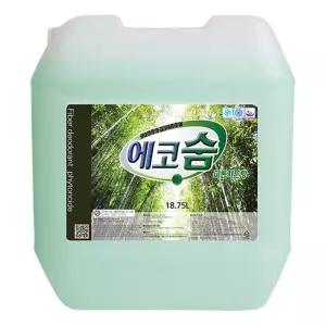 대용량 섬유탈취제 에코숨 18.75L 피톤치드향 옷장 다용도 실내용 냄새제거 탈취제 패브리즈 페브리즈 업소