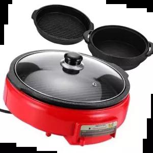 전기팬 전골팬 그릴팬 분리형 파티쿠커 전기냄비 B대원8500