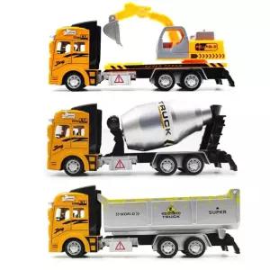 월드클래스 중장비세트 3종수집품 레미콘 덤프트럭 포크레인 판촉물 달란트시장 미니카 풀백카 다이캐스트