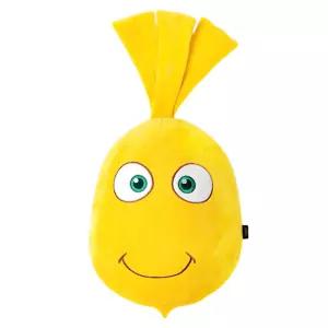 비트파티 봉제쿠션 붐차 옐로우 42cm 선물 데코캐릭터 베개 인형 선물용 쇼파 등받이 예쁜 낮잠 사무실