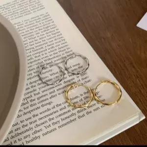 원터치 925 실버 미니 여성 데일리 링 귀걸이 은침