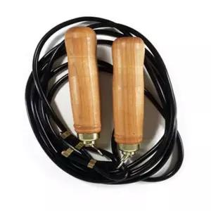 대일스포츠 고급나무 줄넘기 금색검정 택1 유산소운동 UeD6+4etG