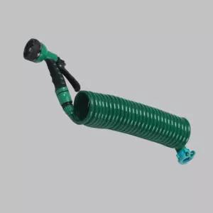 호스 코일 꼬임방지 7.5M 분사 7기능청소기 세차 호수 정원 물호스